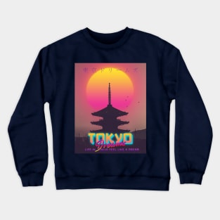Tokyo Dreams - Vaporwave Crewneck Sweatshirt